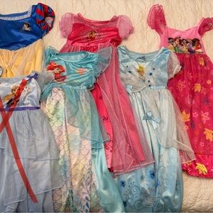 Colorful Kids Princess Nightgown collection 3T